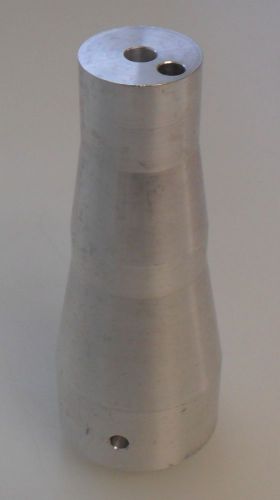 Branson ultrasonic welder catenoidal horn  rhc-9112.008  19805 5&#034;h  3/8&#034; threads for sale