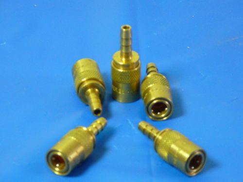 200 series quick couplers, 1/4” standard straight hose barb - packages of 25 pcs for sale
