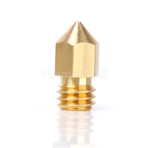 0.5mm extruder nozzle print head for 1.75mm makerbot mk8 reprap 3d printer for sale