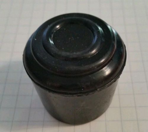 Black Rubber Leg Tip - 3203 Shepherd 3/4 &#034;For  furniture, Walkers