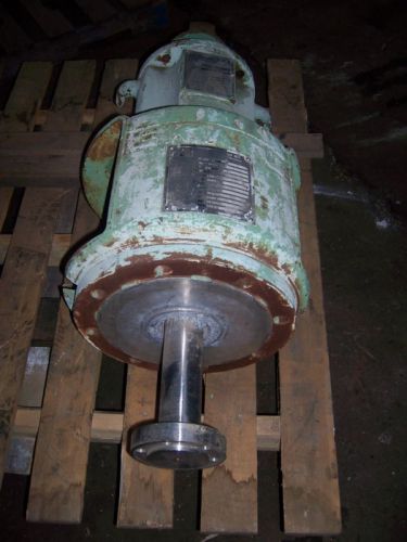 USED EKATO FLANGE MOUNT MIXER, 320 RPM OUTPUT