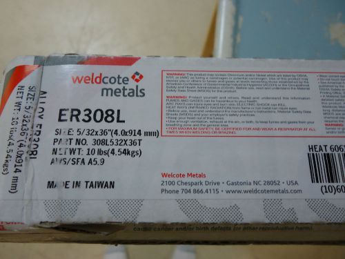 ER308L 5/32 X 36 STAINLESS STEEL TIG FILLER 308/308H 1# PACKAGE