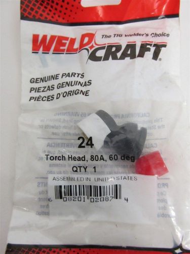 Weldcraft 24, 80A, 60 degree Torch Head