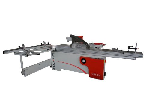 Sketchnbuild 12&#034; 10hp sliding table panel saw snb45m, 3 phase, (new) for sale