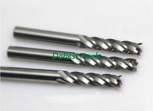 5pcs 4flute 3.175x28mm cnc solid carbide bits milling cutter for mdf hard wood for sale