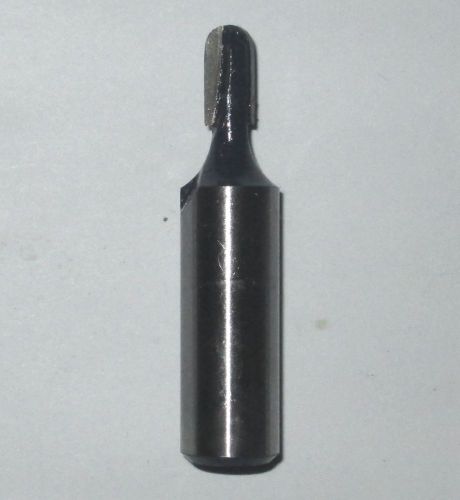 1/4&#034; round nose core box router bit; deep cove cut, 1/2&#034; shank, carbide tip tct for sale