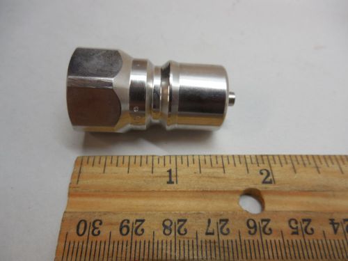 3/8&#034; stainless b-72 series hydraulic ss72n6-6f snap-tite 316ss 3750 psi for sale