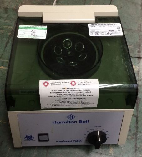 Hamilton Bell VanGuard V6500 Centrifuge