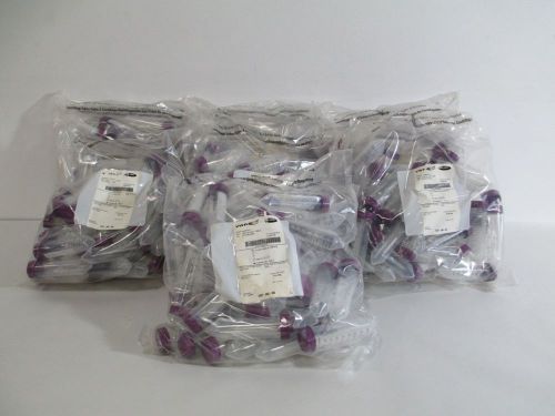 LOT 350 NEW VWR 21008-240 SUPERCLEAR 50ML CENTRIFUGE TUBES W/ SCREW CAPS D270068