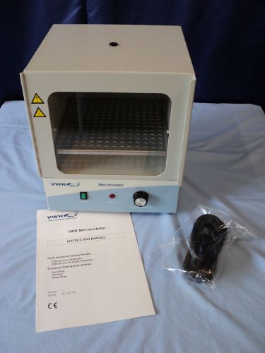 Vwr shel lab i5110 mini incubator, analog control, catalog no. 97025-630 for sale