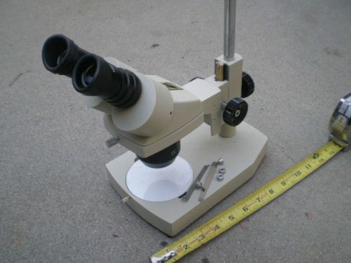 LW Scientific Stereo Microscope WF10X Beige Color #201624 10x Magnifier