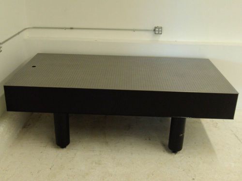 4&#039; x 8&#039; x 12&#034; NEWPORT OPTICAL TABLE w/ NRC LEG SET, breadboard