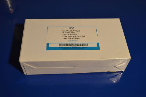 Whatman 1202-150 Quantitative Filter Paper 8 Micron Grade 2V150mm Dia 100Circles