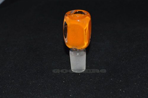 18mm Orange Bowl - Downstem Bowl