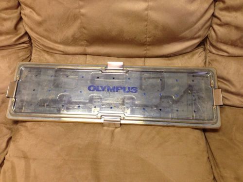 Olympus straight channel Ureteroscope Sterilization Tray