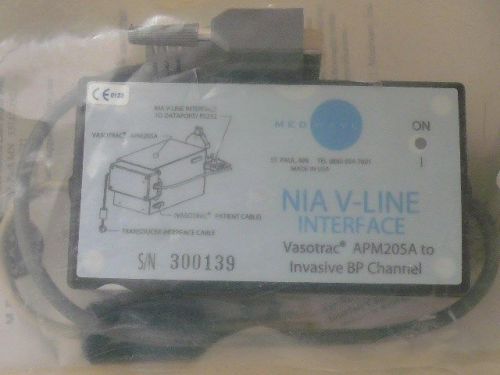 MEDWAVE NIA V-LINE  INTERFACE for VASOTRAC APM205A