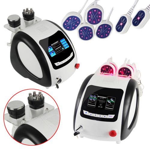 40k cavitation ultrasound multipolar rf radio frequency+3400mw lipo laser 6 pads for sale