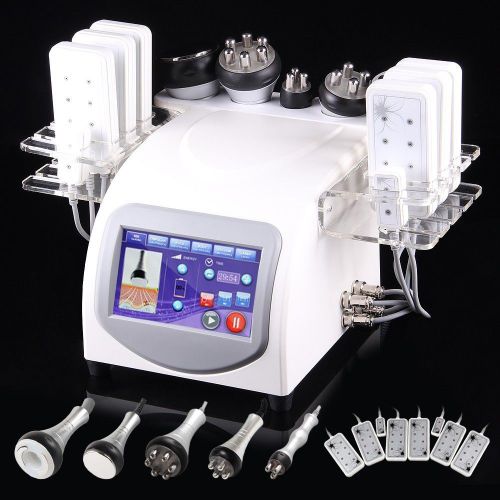 Ultrasound Bipolar Tripolar RF Liposuction Laser LLLT Slim 40K Cavitation Slimme