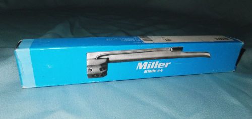 Miller Laryngoscope Blade #04, Stainless Steel, NIB