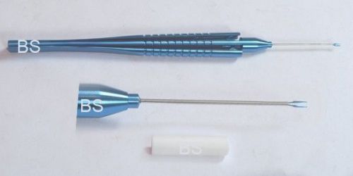 TITANIUM Vitreous 23 Gauge Vitrectomy plen Forceps Ophthalmic Instrument1