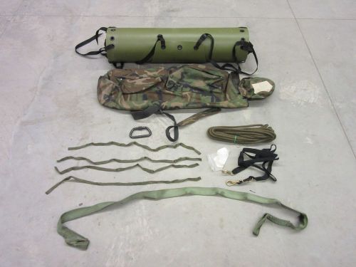 Skedco sled sked stretcher military medic rescue backpack camo deer carrier used for sale