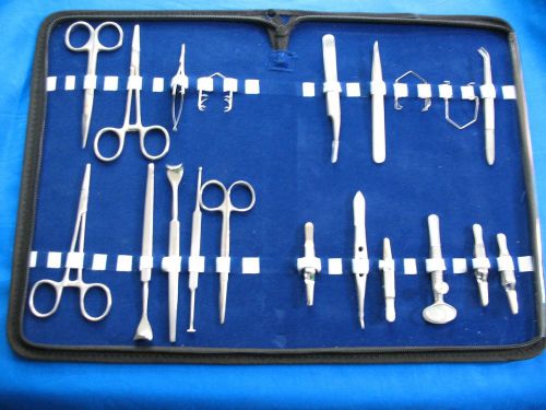 20 PC O.R GRADE OFFICE EYE MICRO MINOR SURGERY OPHTHALMIC SET KIT