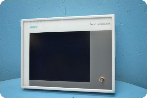 SIEMENS SERVO SCREEN 390 VENTILATOR DISPLAY @