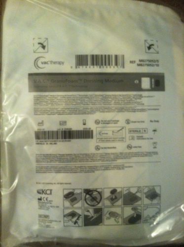 Wound Vac Granufoam Dressing Medium 2 Boxes Of 5 In Sterile Packaging