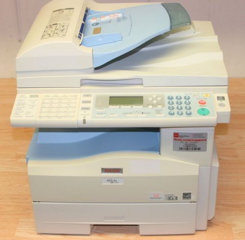 Ricoh mp 171 printer desk top copier scanner fax - only 39,415 on meter - nice! for sale