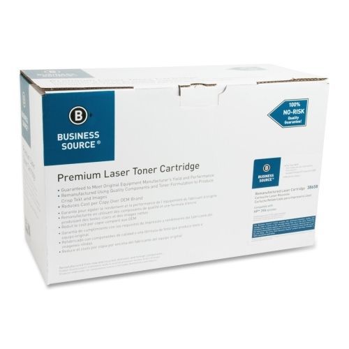 Business Source Remanufactured HP 39A Toner Cartridge - Black - Laser- BSN38658