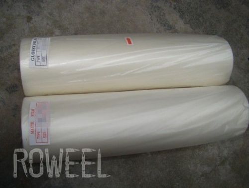 10 Rolls 8.7&#034;x 328&#039; 1mil Glossy Hot Laminating Film 1&#034; Core Lamination roll