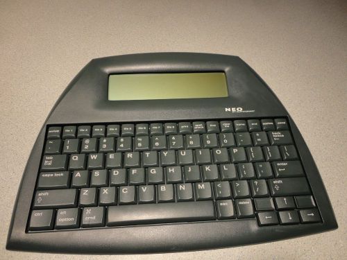 AlphaSmart Neo Keyboard Word Processor Works No Acessories Battery Powered