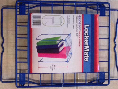 Lockermate stackable wire locker shelf for sale