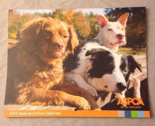 NEW 2015 WALL CALENEDAR ASPCA SPECIAL EDITION