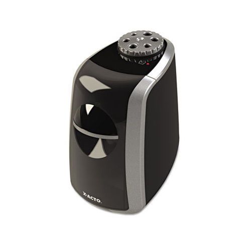 Elmer&#039;s SharpX Principal Electric Pencil Sharpener, Black/Silver. Sold as Each