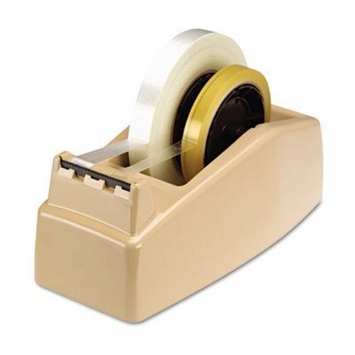 Scotch 2-Roll Desktop Tape Dispenser, 3&#034; core, High-Impact Plastic (MMMC22)