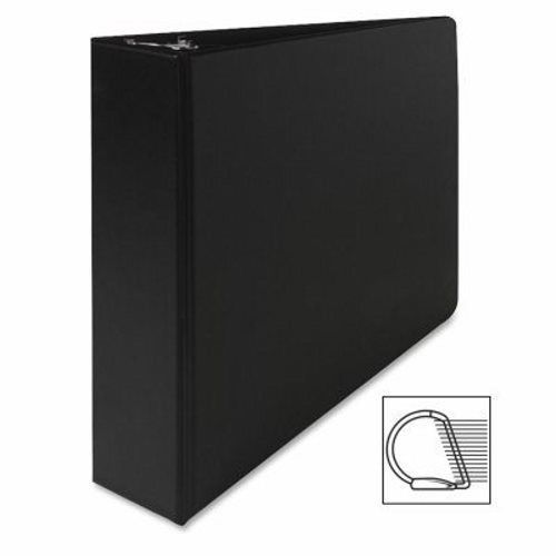 Sparco Vinyl D-Ring Binder, 2&#034;Capacity, 8-1/2&#034;x11&#034;, Black (SPR07501)