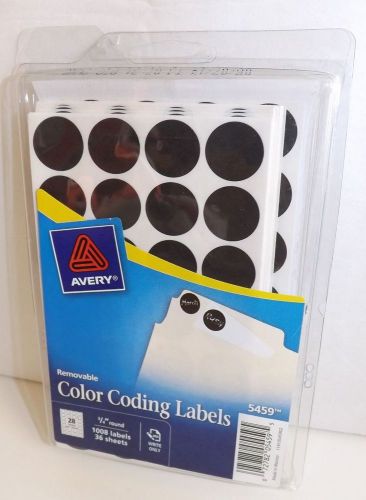 Avery Dennison Ave-05459 Round Color-coding Label - 0.75&#034; Diameter