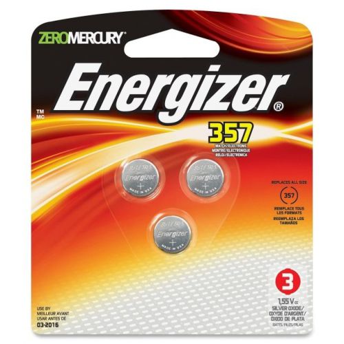 ENERGIZER-BATTERIES 357BPZ-3 ENERGIZER 357 3V BATTERY 3-PK