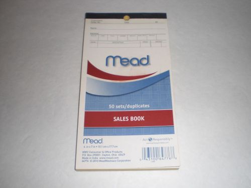 MEAD SALES BOOK 50 SETS /DUPLICATES 4&#039;&#039;x 7&#034;