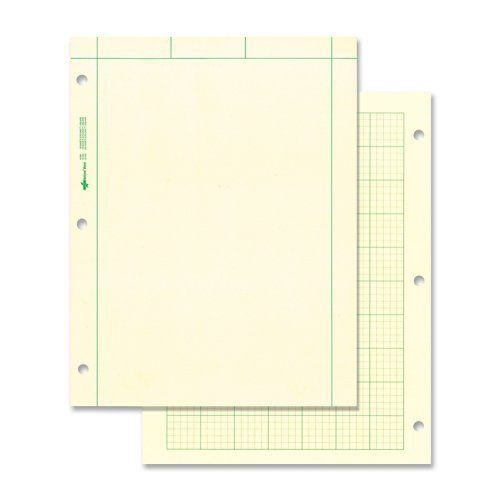 Rediform National Computation Pad - 100 Sheet - Quad Ruled - Letter (red42382)