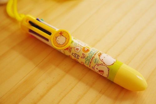 Molang Lovely Cute rabbit Bunny 8color Ballpen (yellow)