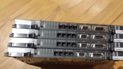 4 Nortel Meridian  NT5D12AG Dual Port PRI/DTI T1 Module NT5D12 NTBK51AA