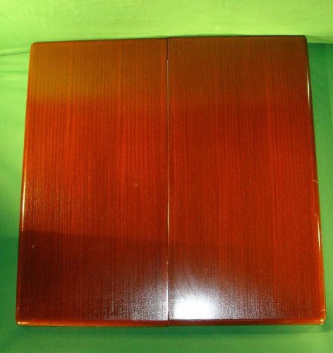 Vintage Hardwood  Nice Finished Wood Presentation Board