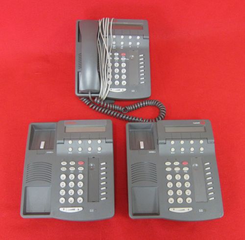 LOT[3]:  Avaya Lucent 6408D+ Business Office Desk Phone  #310