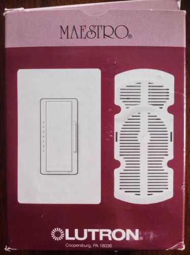 Lutron Fan Speed Controller MA-FQ4FM-WH