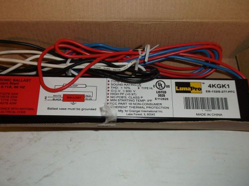 Lumapro electronic ballast 4kgk1      ( lot of 4)   new for sale