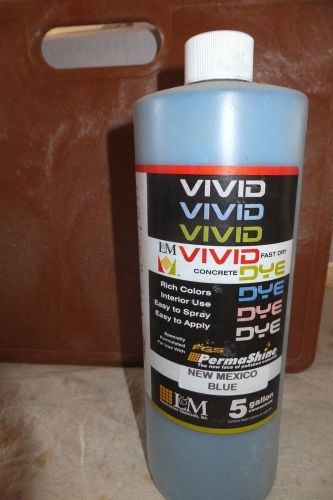 Concrete Dye, New Mexico Blue , L&amp;M Vivid