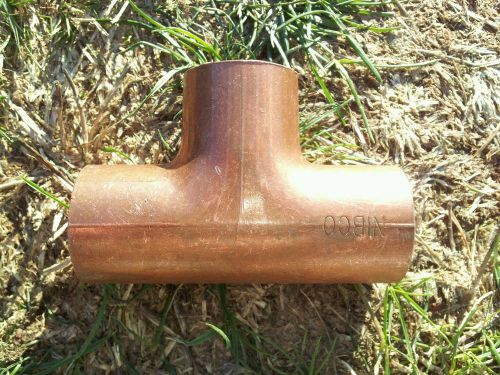 Copper Tee 1&#034;x1&#034;x1&#034; Sweat Plumbing Fitting CxCxC