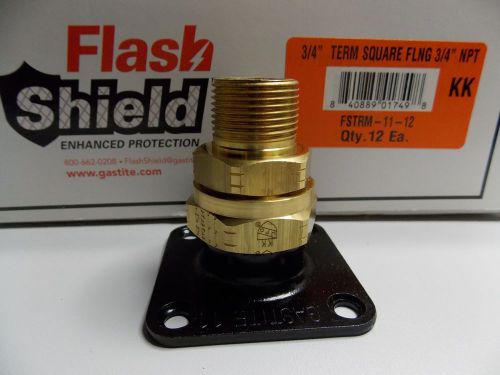 GASTITE FLASHSHIELD 3/4&#034; NPT TERMINATION FITTING FSTRM-11 FOR CSST GAS TUBE